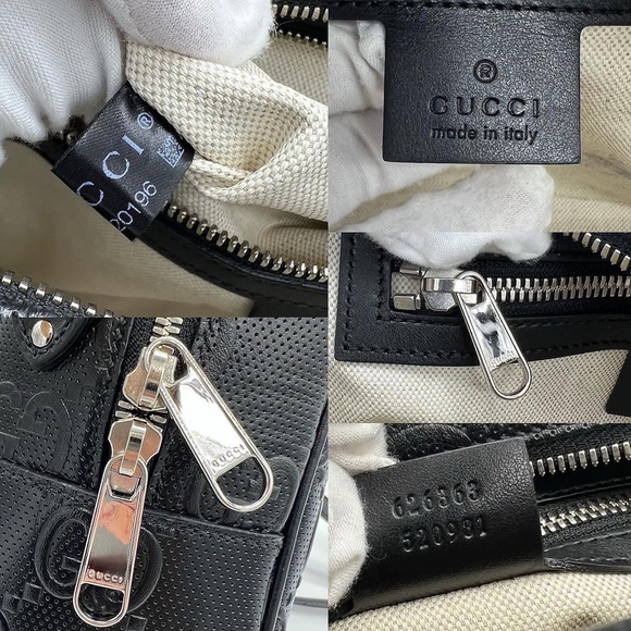 ❌SOLD❌Authentic Gucci GG embossed leather trunk bag - Picture 6 of 16